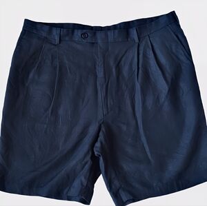 Berle 100%Linen Shorts Size Size 40R